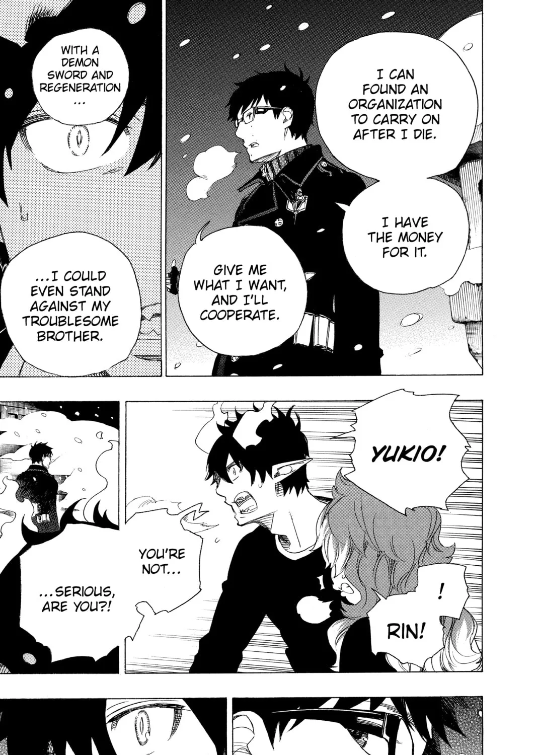 Read Blue Exorcist chapter 77 image 36 on Lezhin