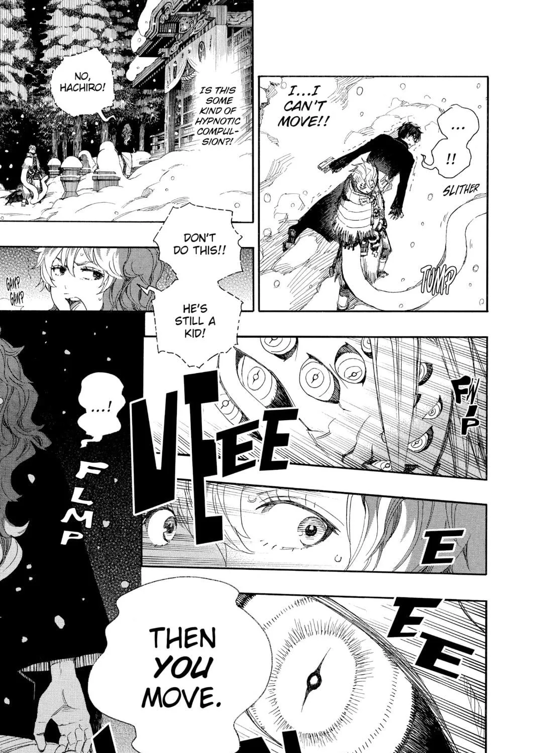 Read Blue Exorcist chapter 77 image 4 on Lezhin