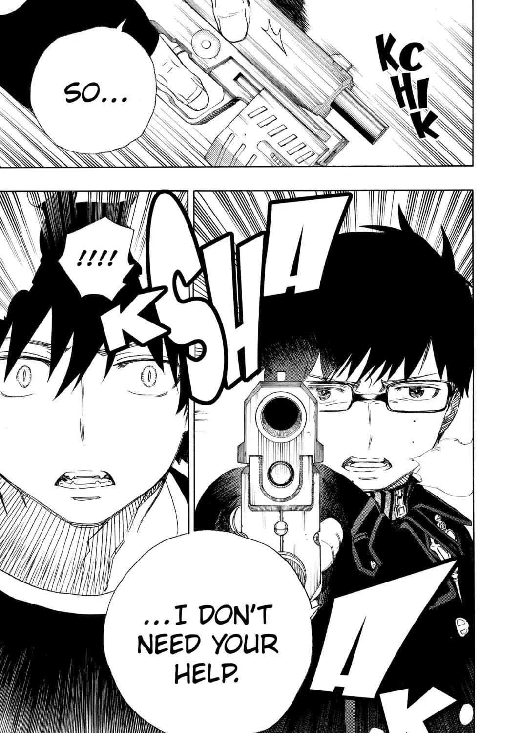 Read Blue Exorcist chapter 77 image 40 on Lezhin
