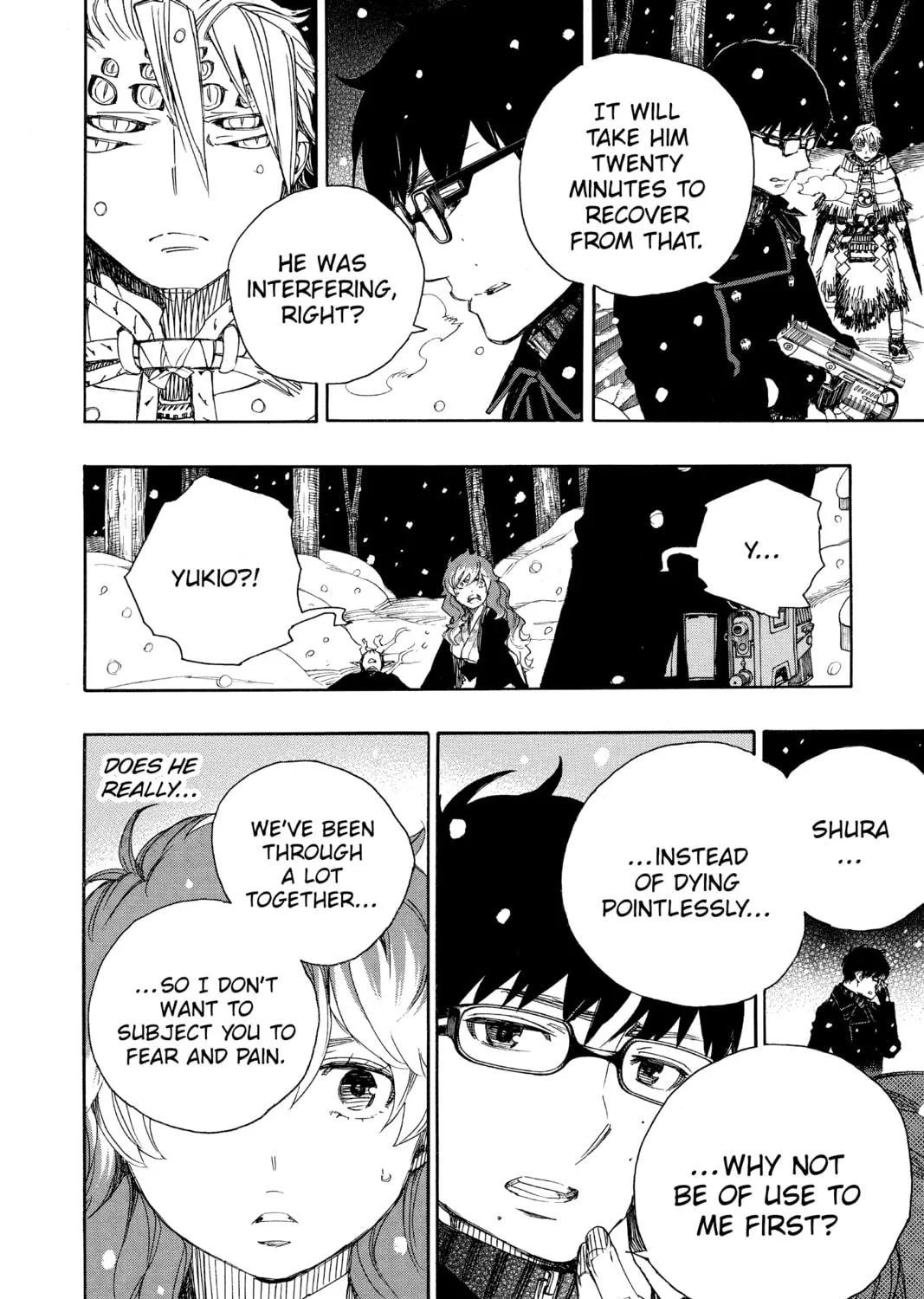 Read Blue Exorcist chapter 77 image 46 on Lezhin