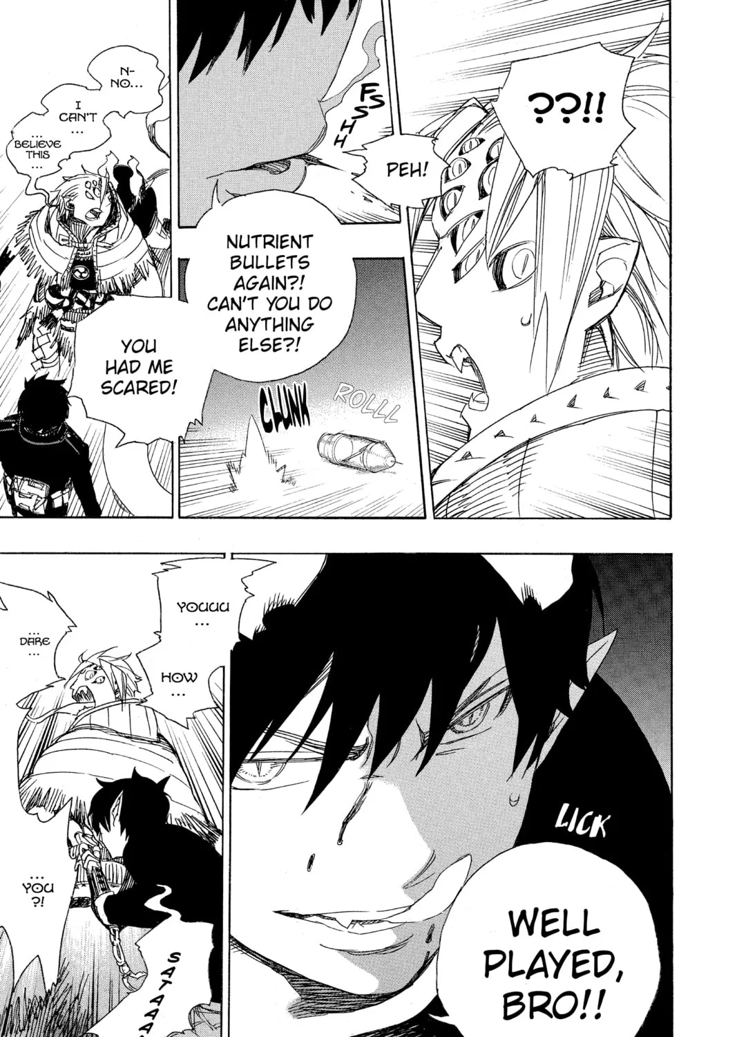 Read Blue Exorcist chapter 77 image 56 on Lezhin