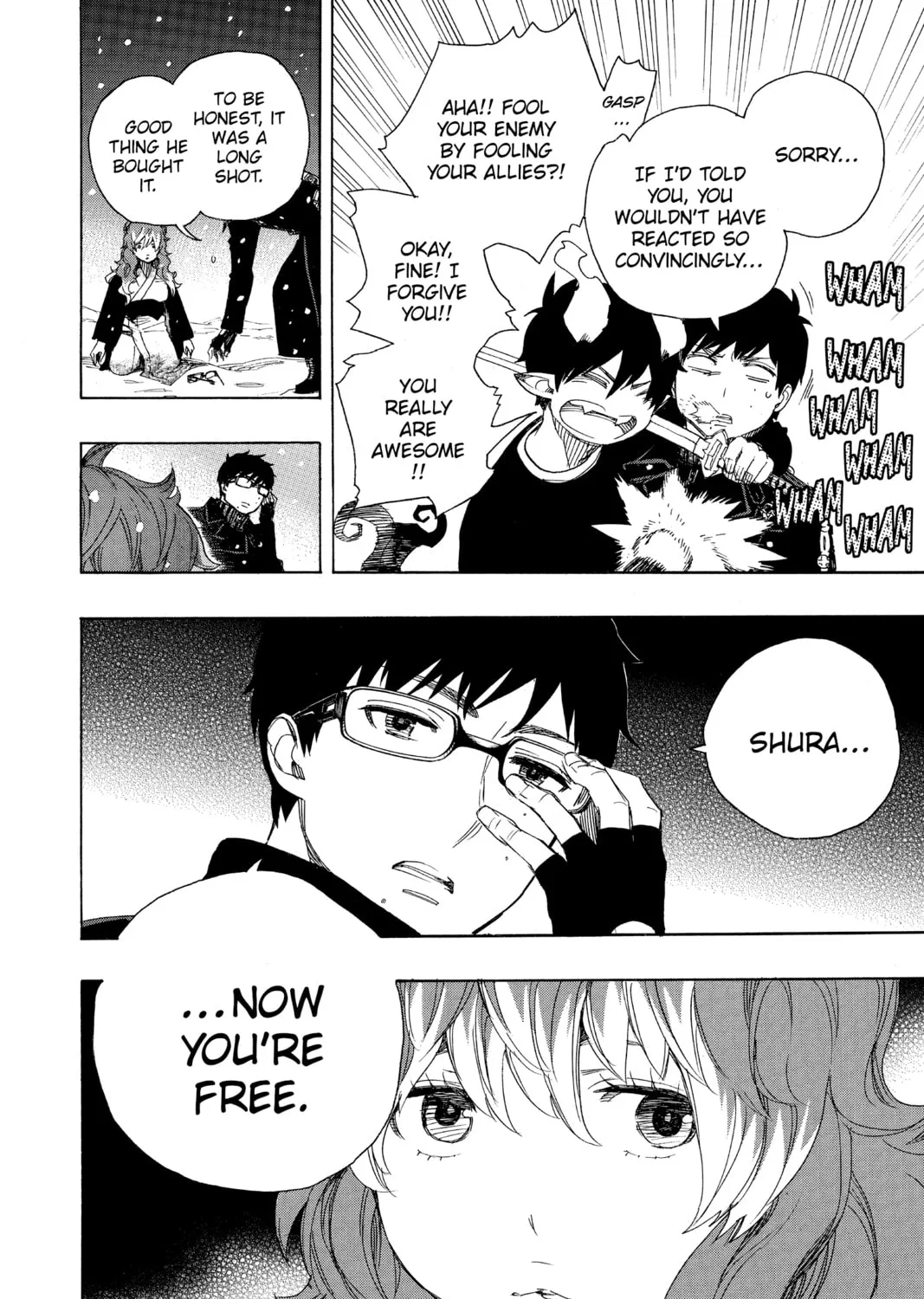 Read Blue Exorcist chapter 77 image 62 on Lezhin