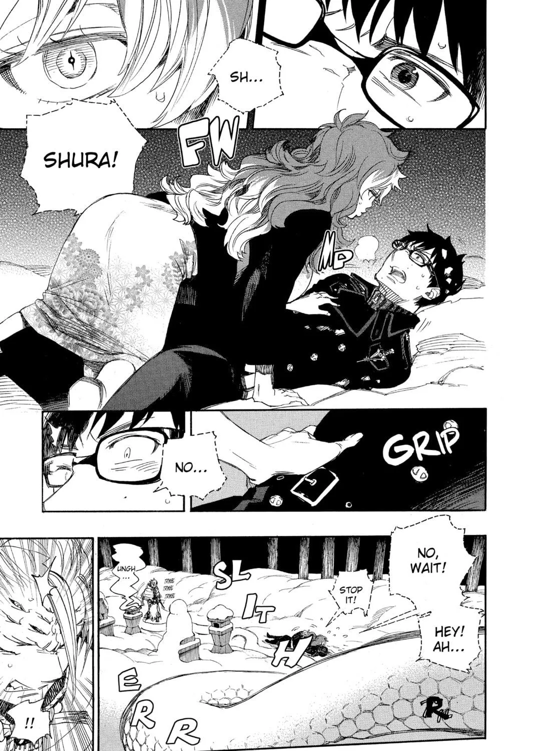 Read Blue Exorcist chapter 77 image 8 on Lezhin
