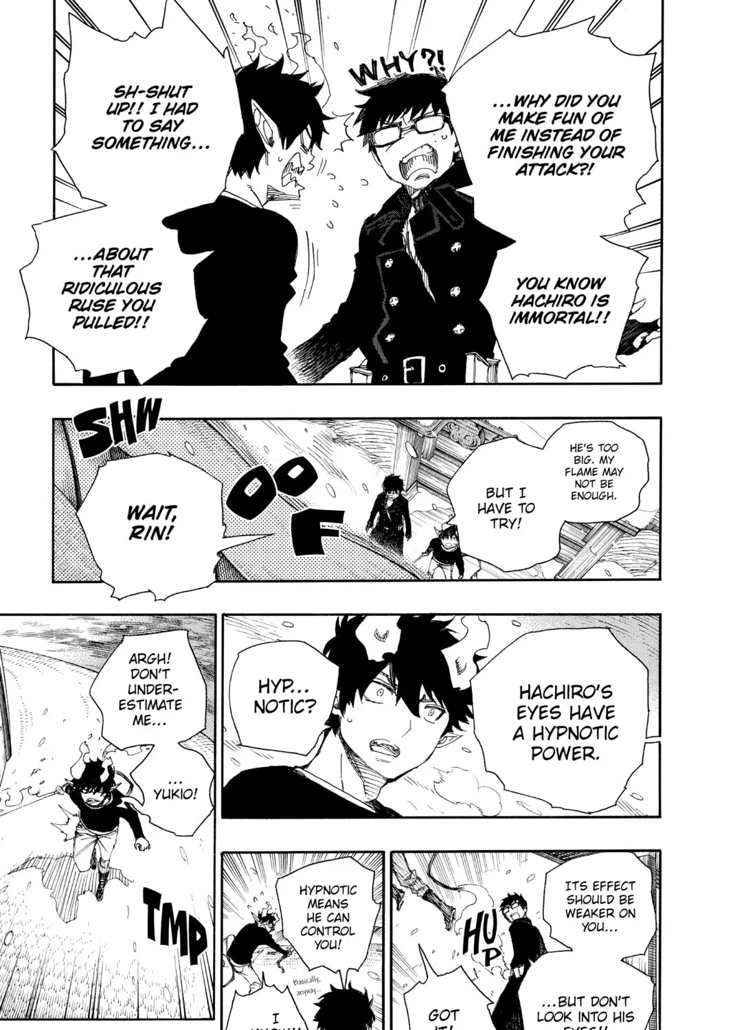 Read Blue Exorcist chapter 78 image 14 on Lezhin