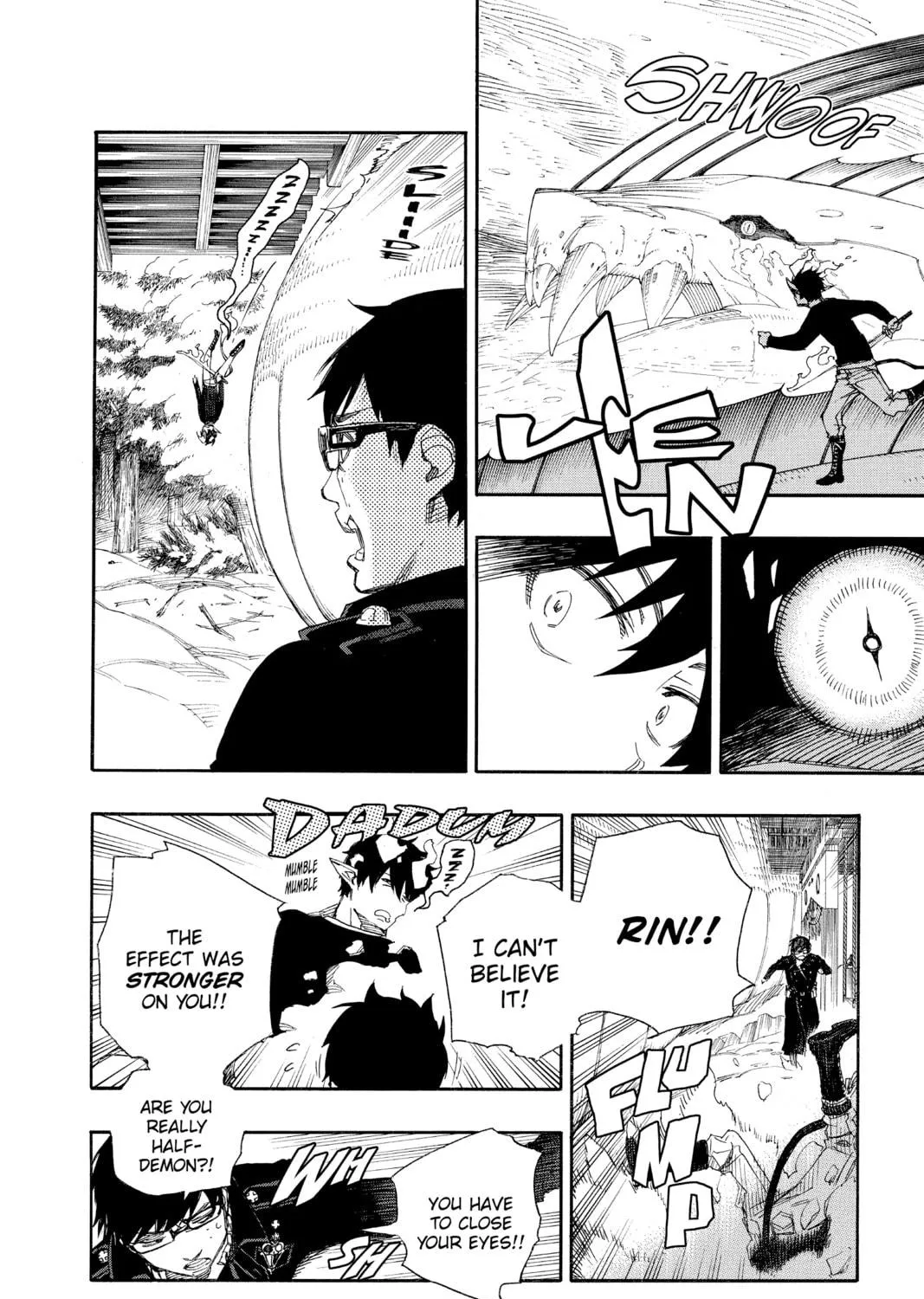 Read Blue Exorcist chapter 78 image 16 on Lezhin