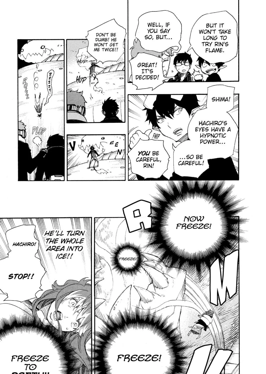 Read Blue Exorcist chapter 78 image 22 on Lezhin