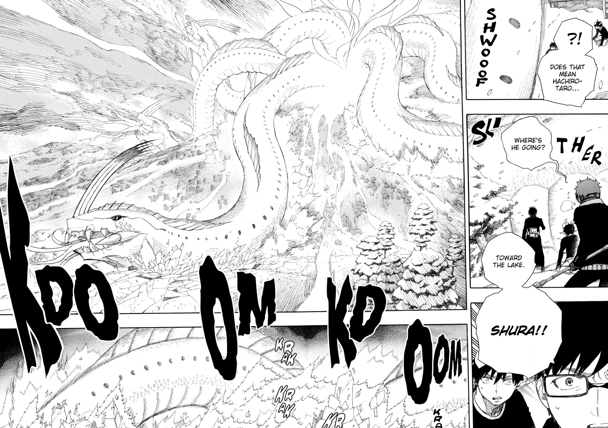 Read Blue Exorcist chapter 78 image 28 on Lezhin