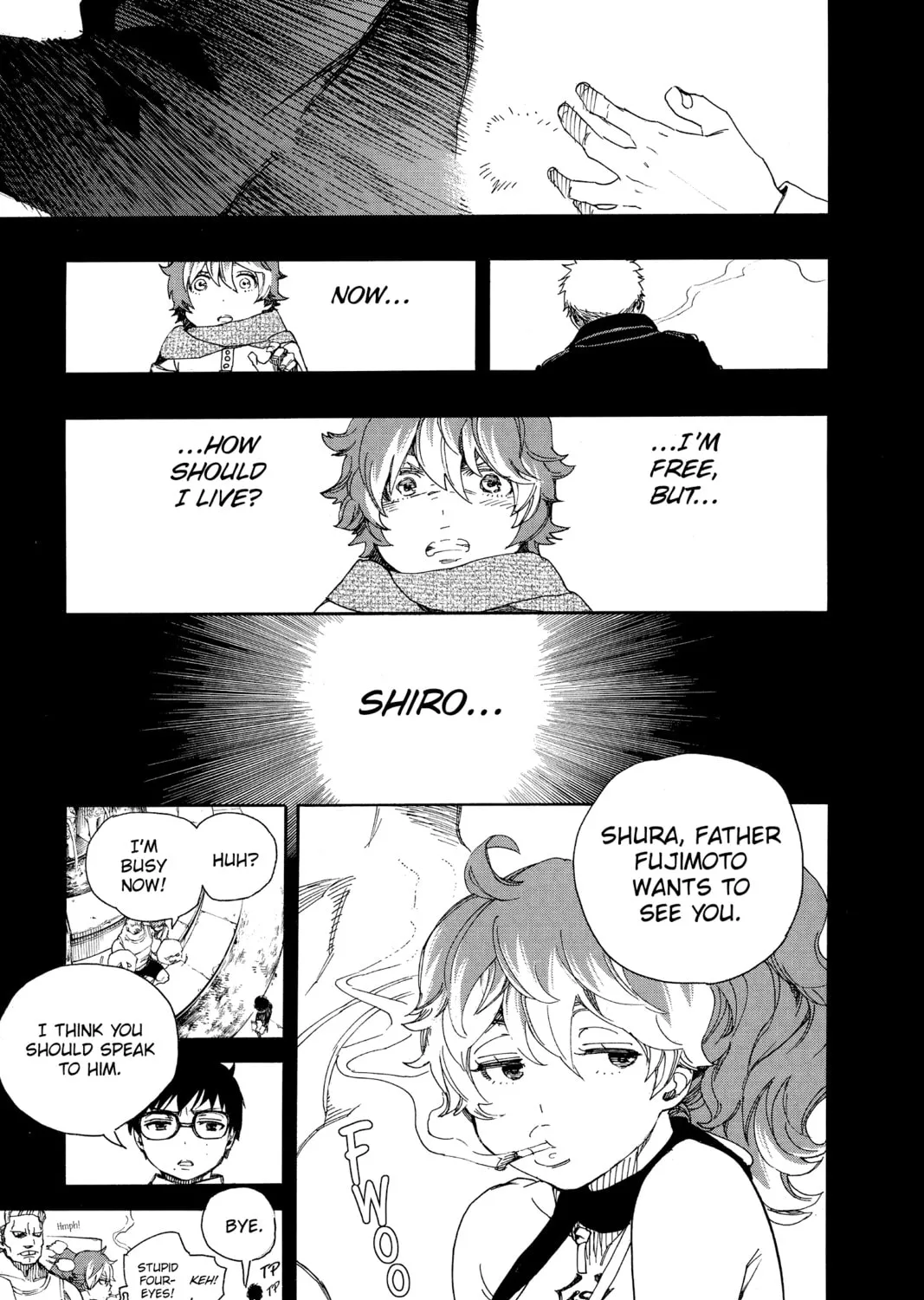 Read Blue Exorcist chapter 78 image 36 on Lezhin