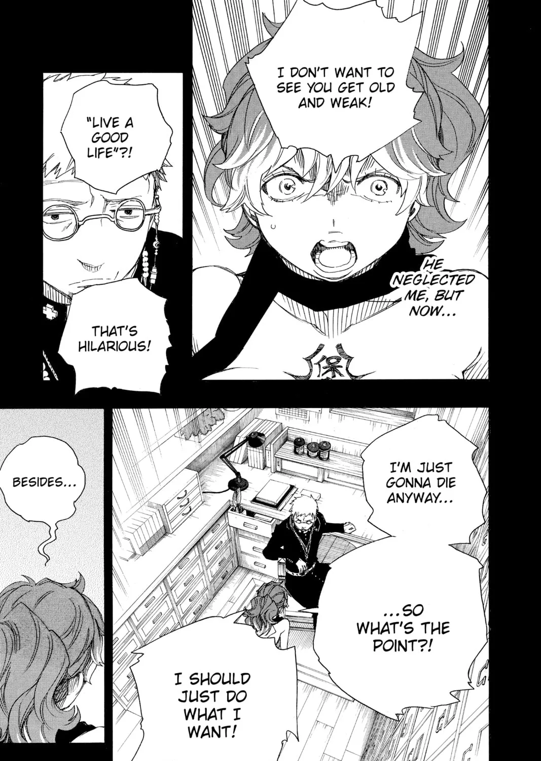 Read Blue Exorcist chapter 78 image 44 on Lezhin