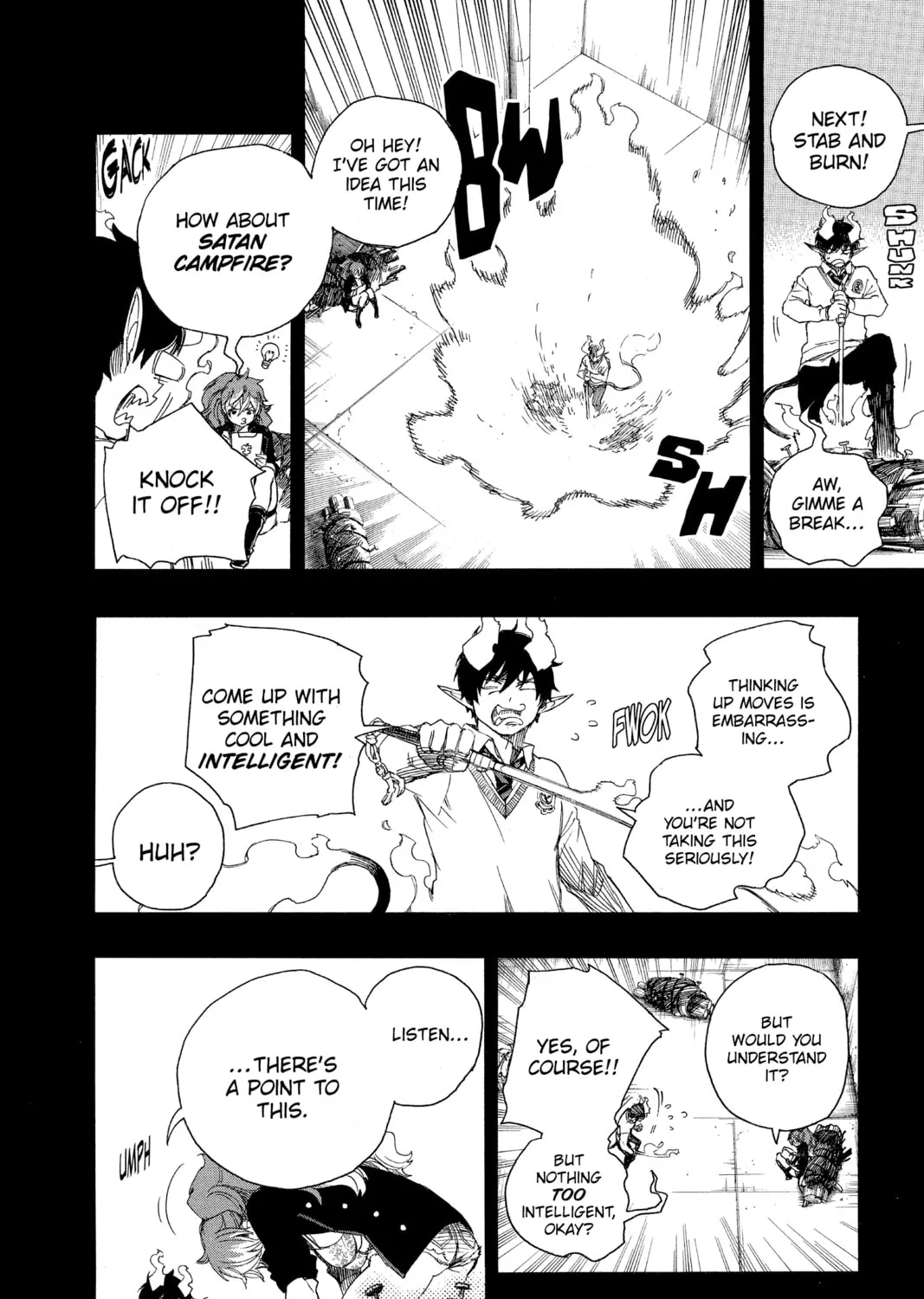 Read Blue Exorcist chapter 79 image 12 on Lezhin