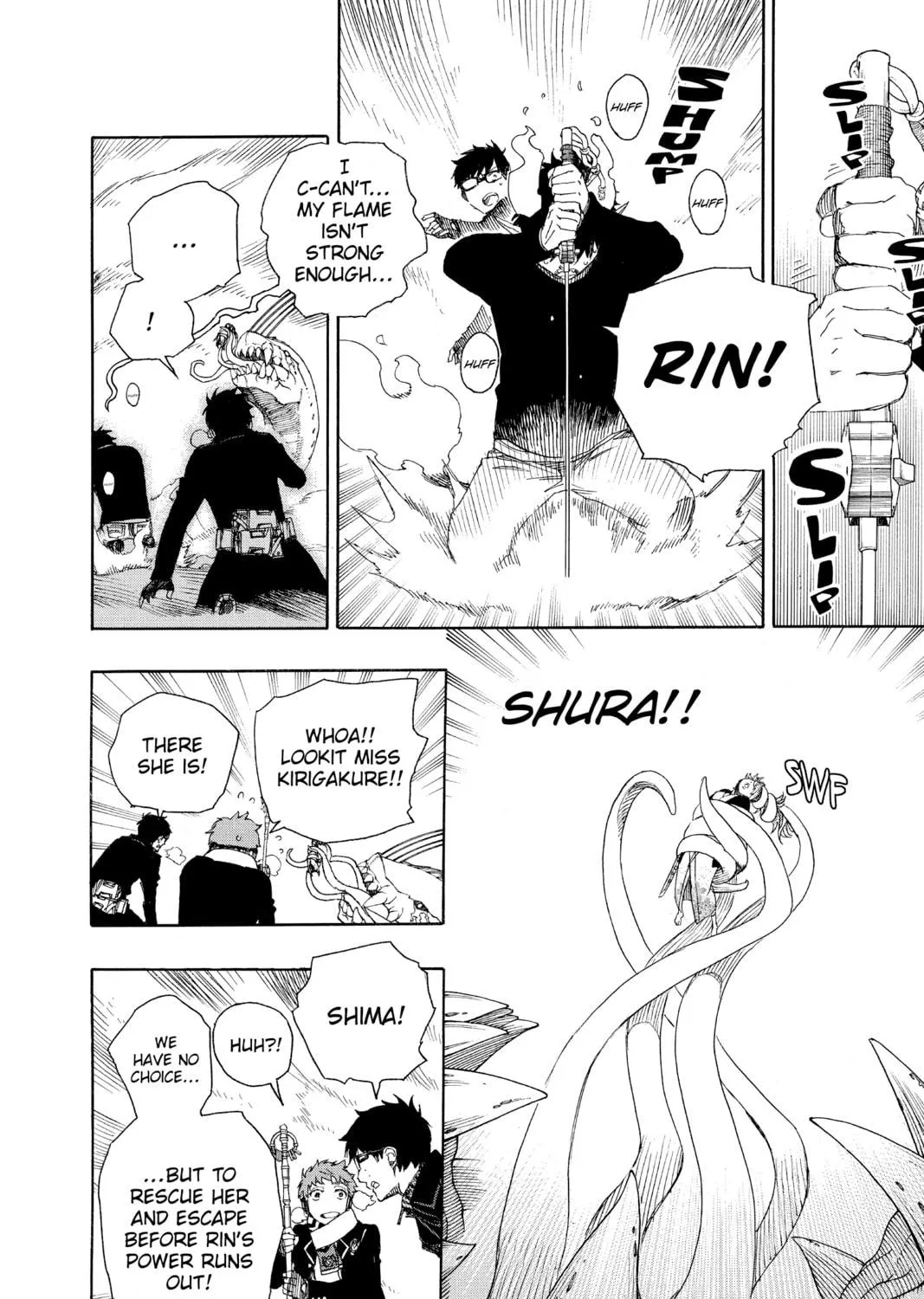 Read Blue Exorcist chapter 79 image 28 on Lezhin
