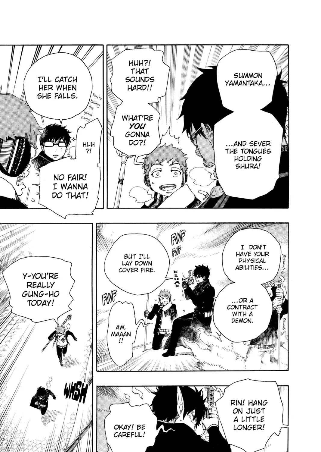 Read Blue Exorcist chapter 79 image 30 on Lezhin