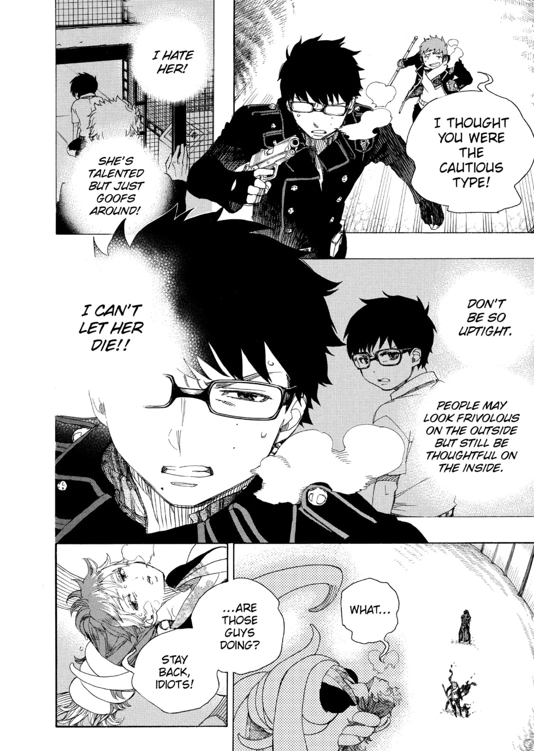 Read Blue Exorcist chapter 79 image 32 on Lezhin