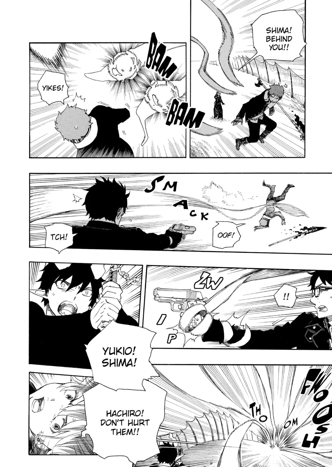 Read Blue Exorcist chapter 79 image 36 on Lezhin