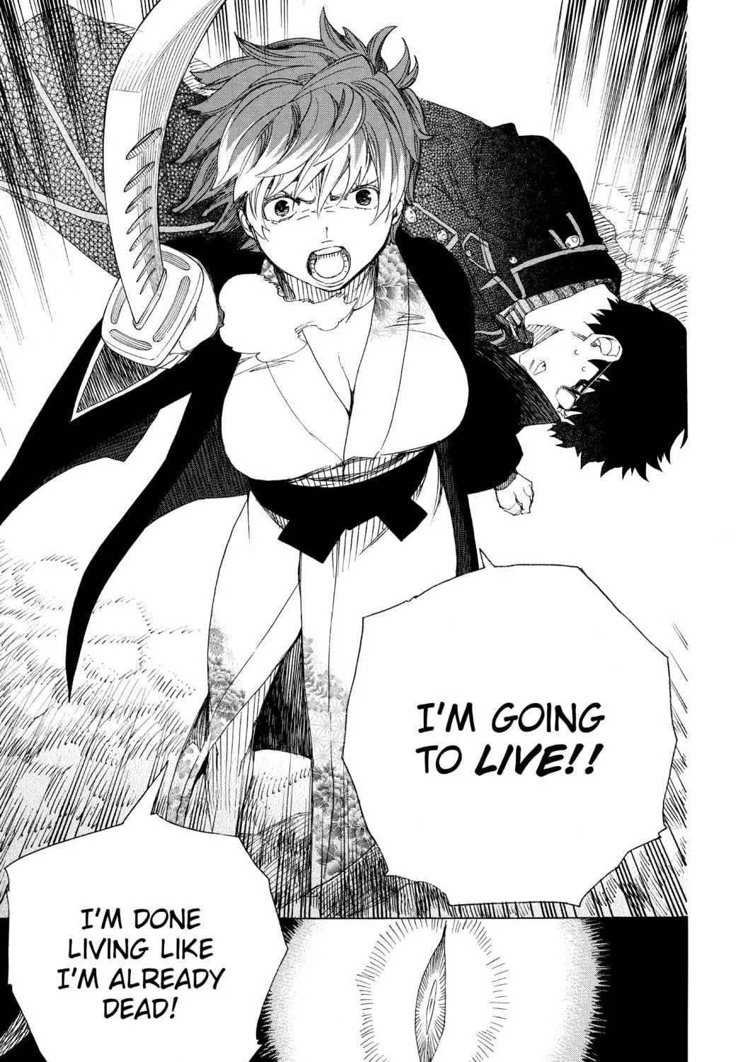 Read Blue Exorcist chapter 79 image 46 on Lezhin