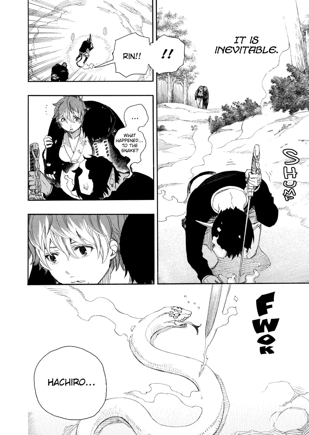 Read Blue Exorcist chapter 79 image 60 on Lezhin