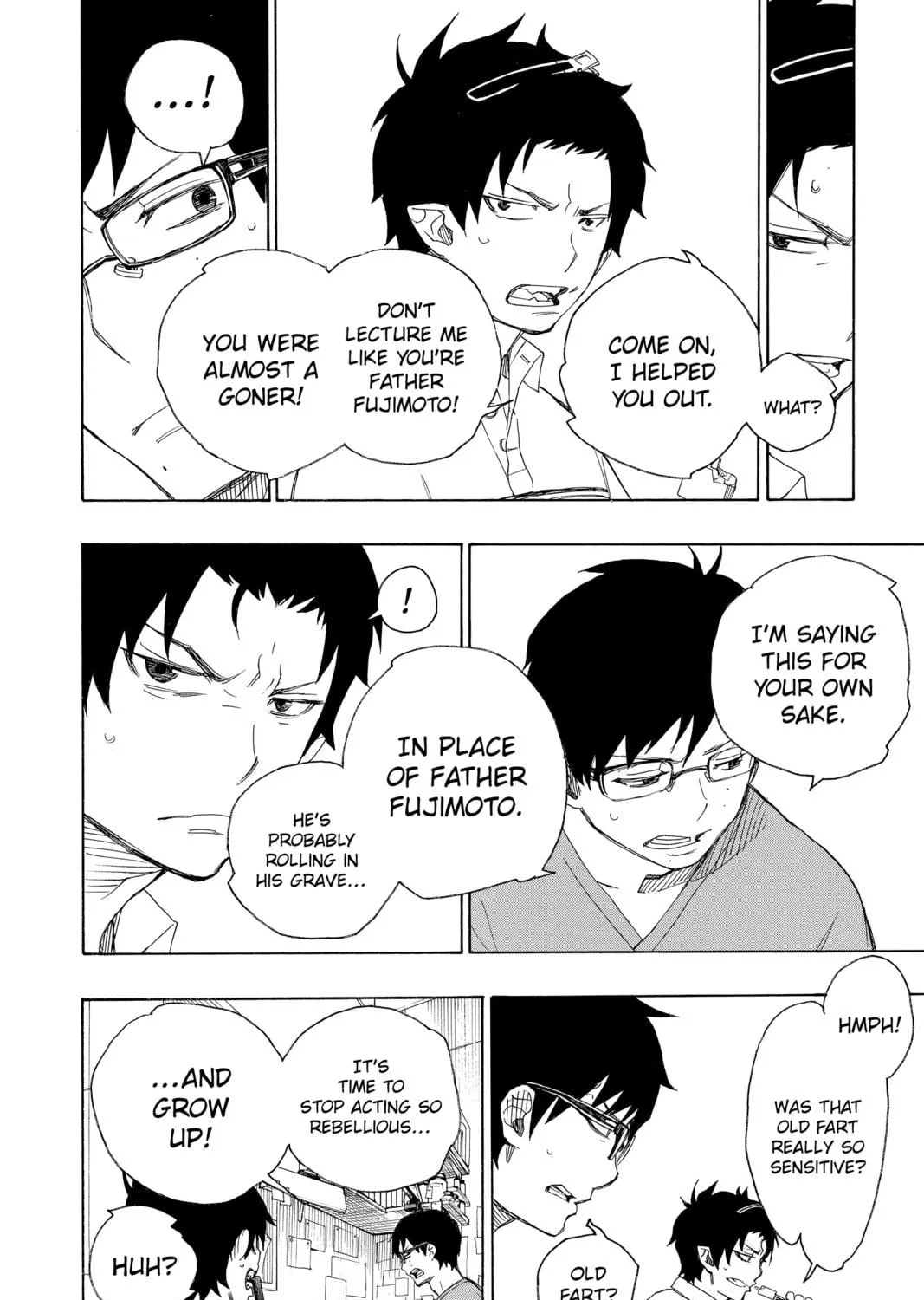 Read Blue Exorcist chapter 8 image 18 on Lezhin