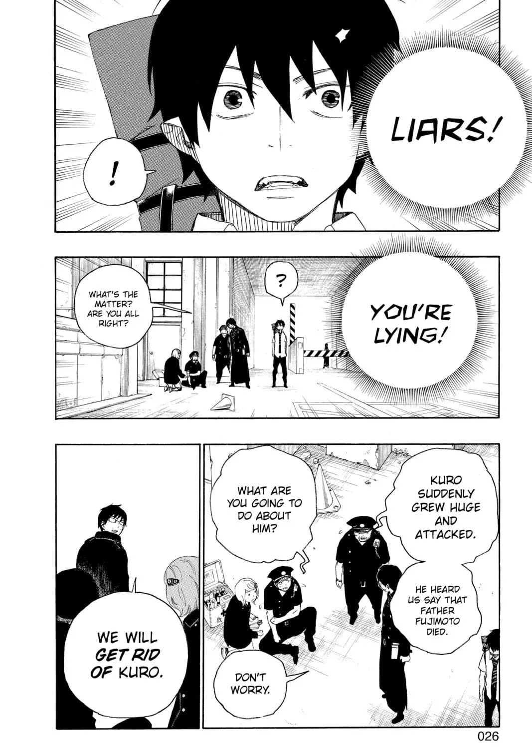 Read Blue Exorcist chapter 8 image 34 on Lezhin