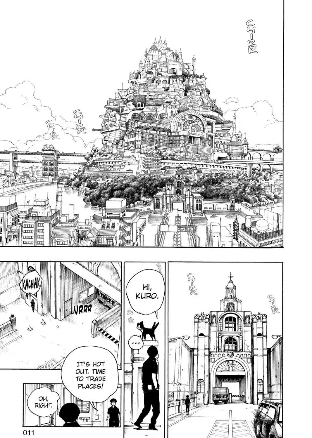 Read Blue Exorcist chapter 8 image 4 on Lezhin