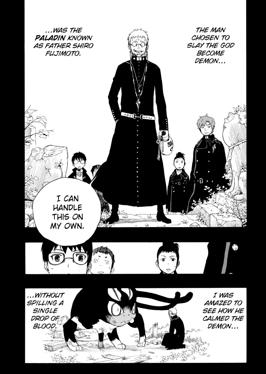 Read Blue Exorcist chapter 8 image 50 on Lezhin