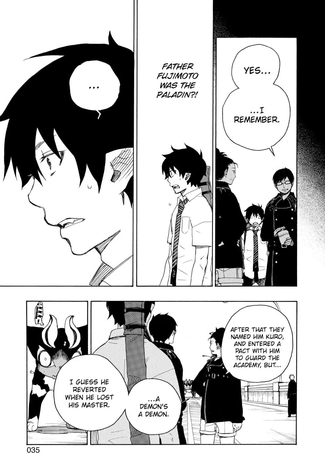 Read Blue Exorcist chapter 8 image 52 on Lezhin