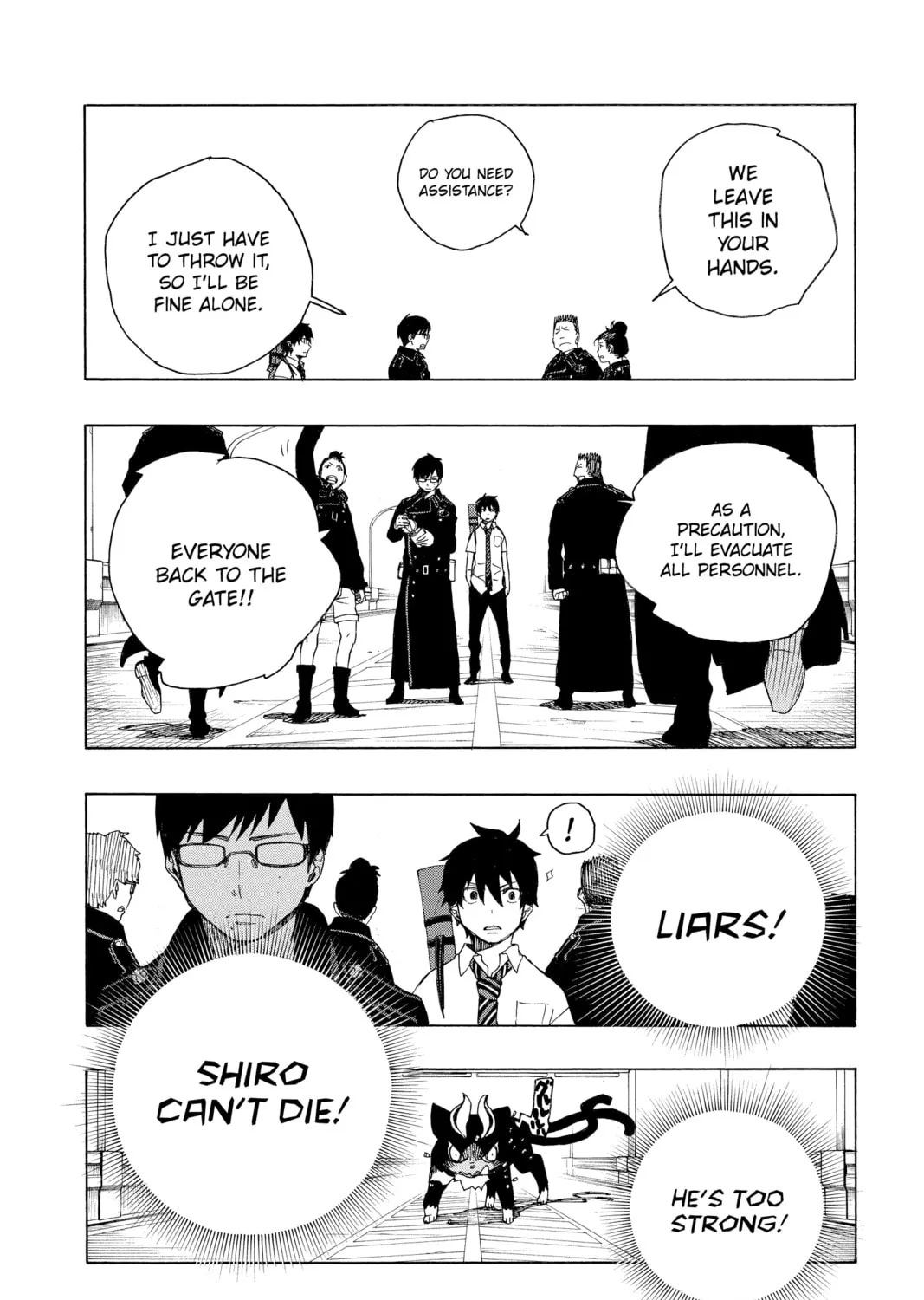 Read Blue Exorcist chapter 8 image 54 on Lezhin