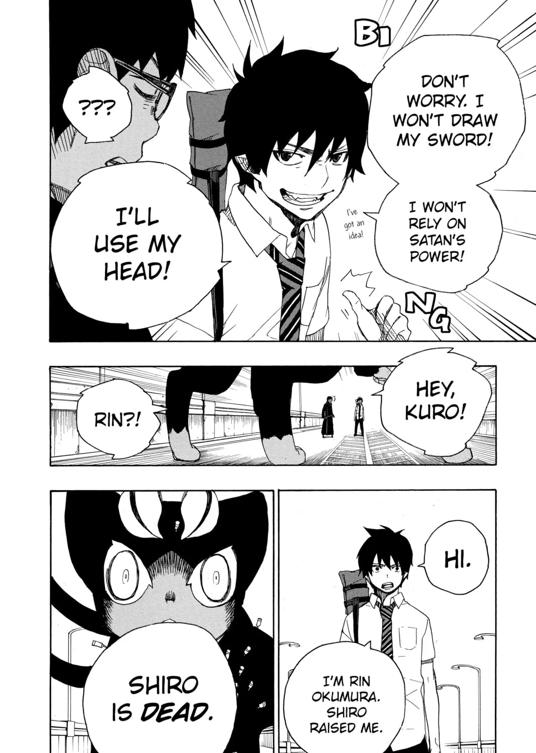 Read Blue Exorcist chapter 8 image 62 on Lezhin