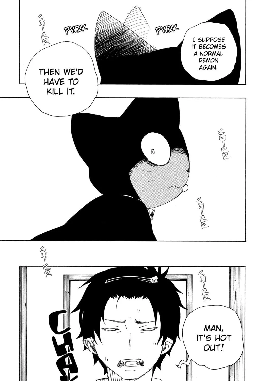 Read Blue Exorcist chapter 8 image 8 on Lezhin