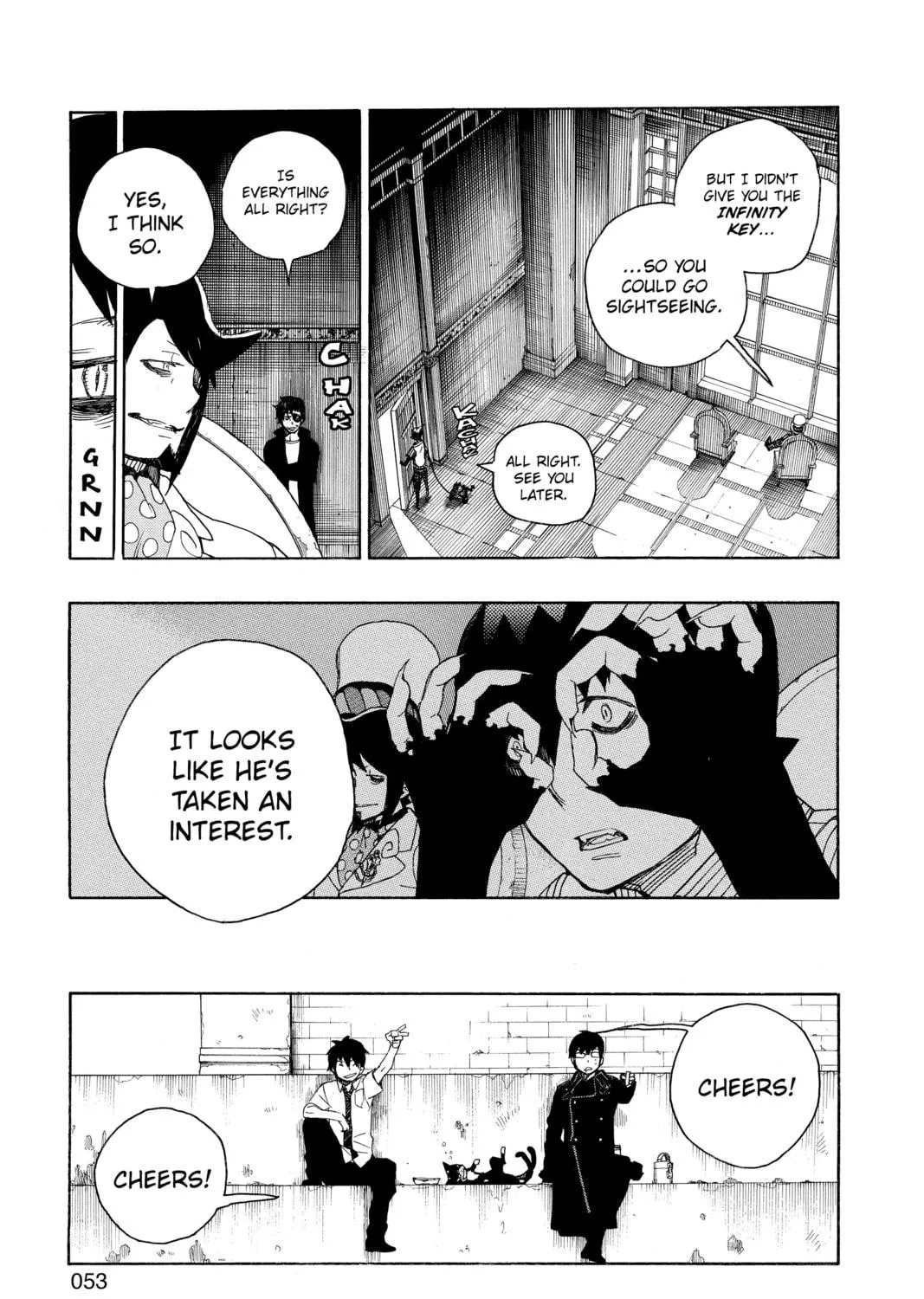 Read Blue Exorcist chapter 8 image 88 on Lezhin
