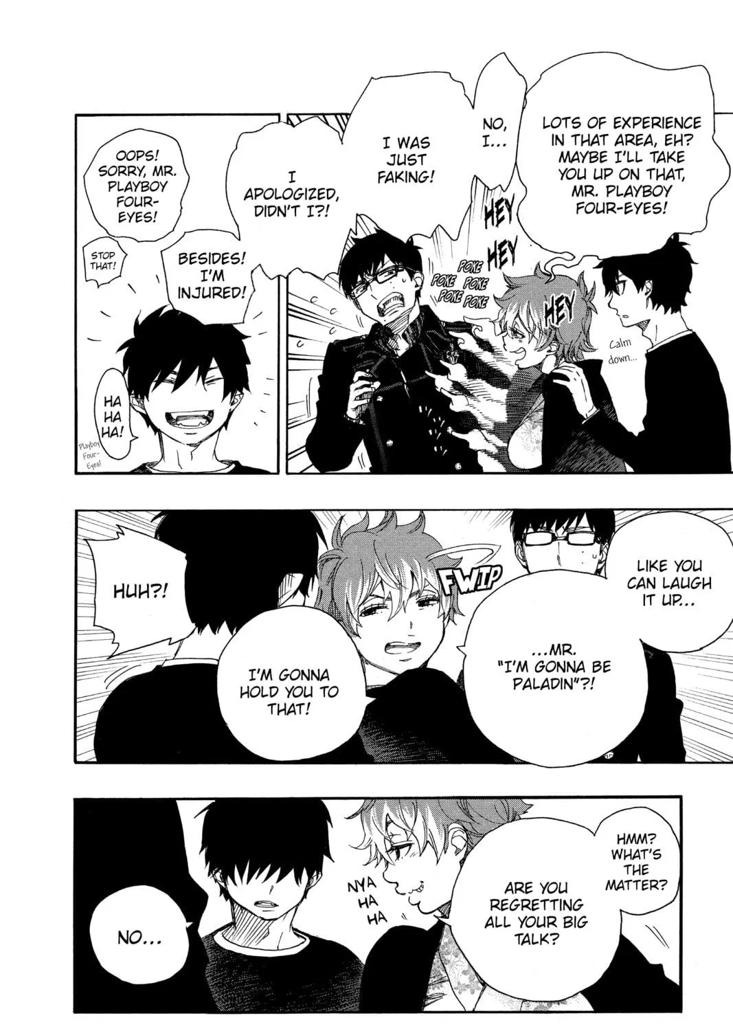 Read Blue Exorcist chapter 80 image 10 on Lezhin