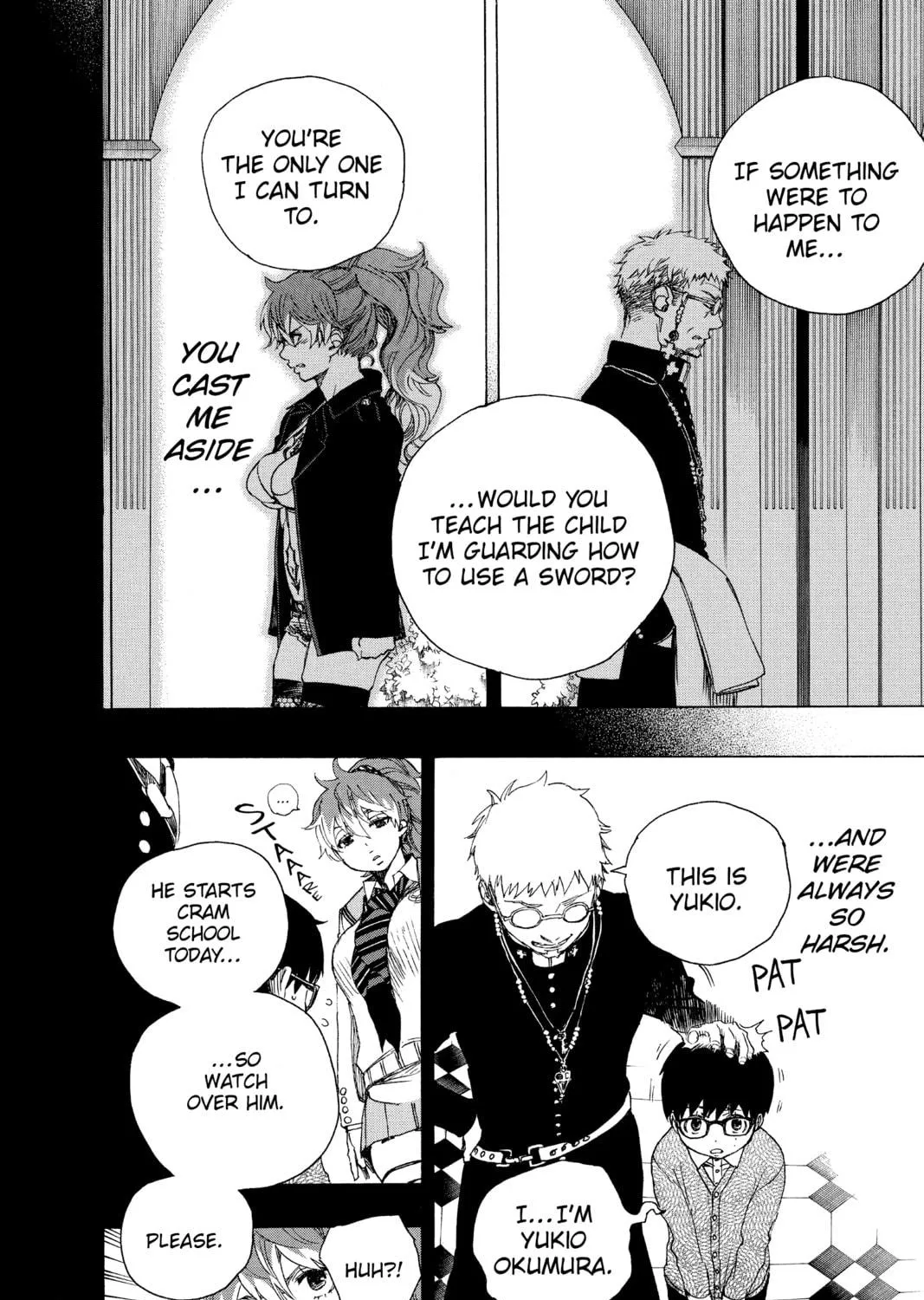 Read Blue Exorcist chapter 80 image 18 on Lezhin