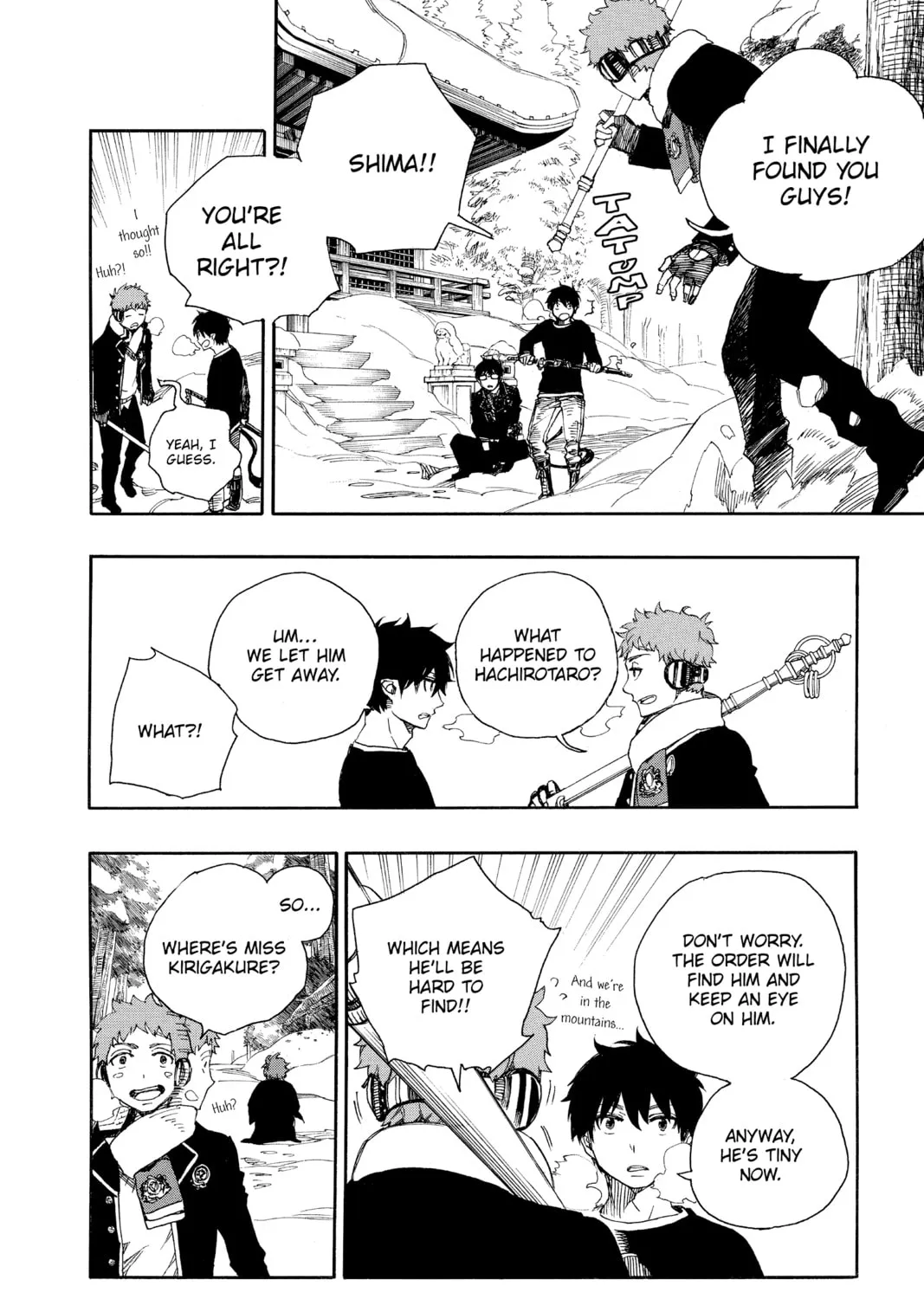 Read Blue Exorcist chapter 80 image 2 on Lezhin