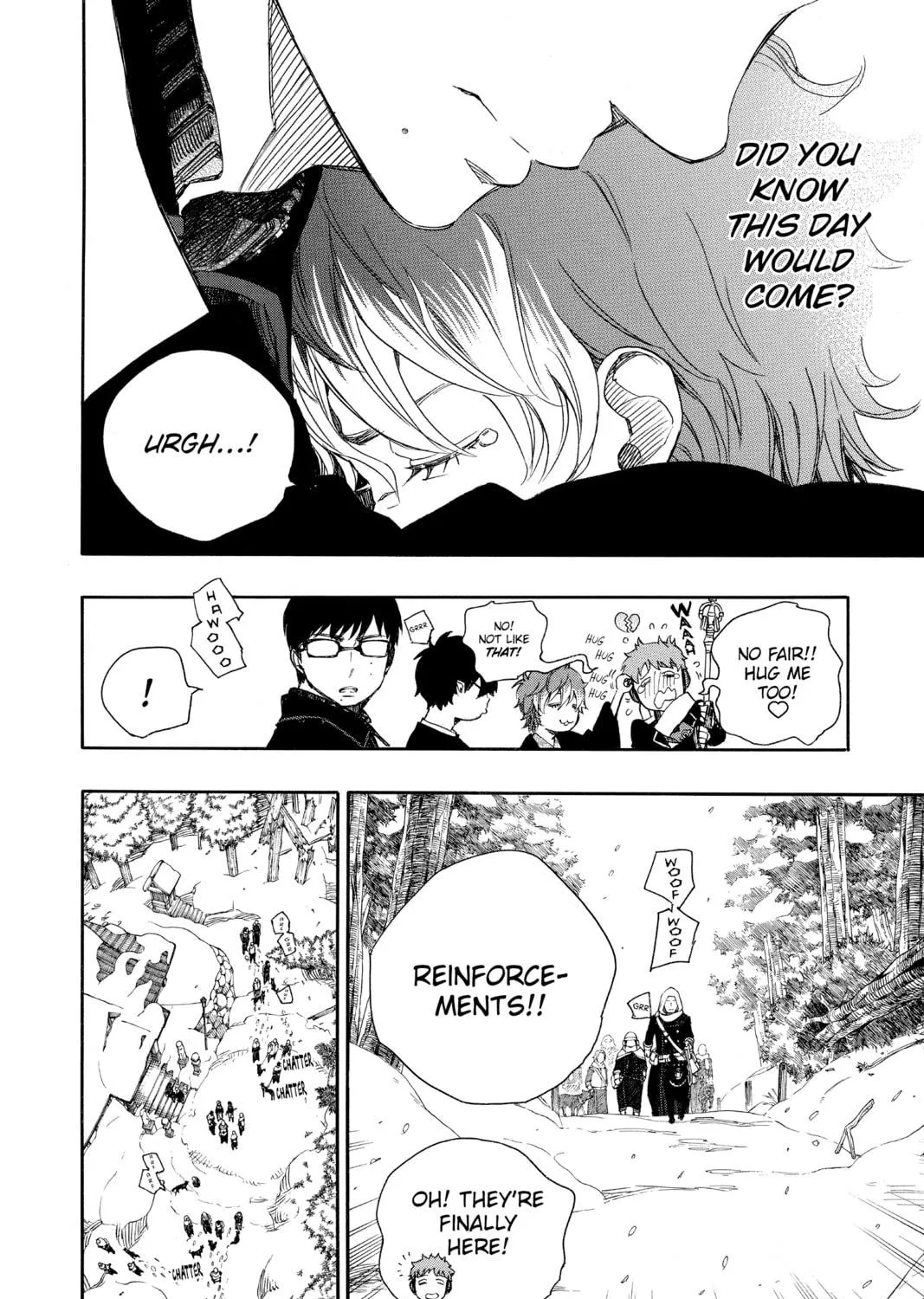 Read Blue Exorcist chapter 80 image 22 on Lezhin