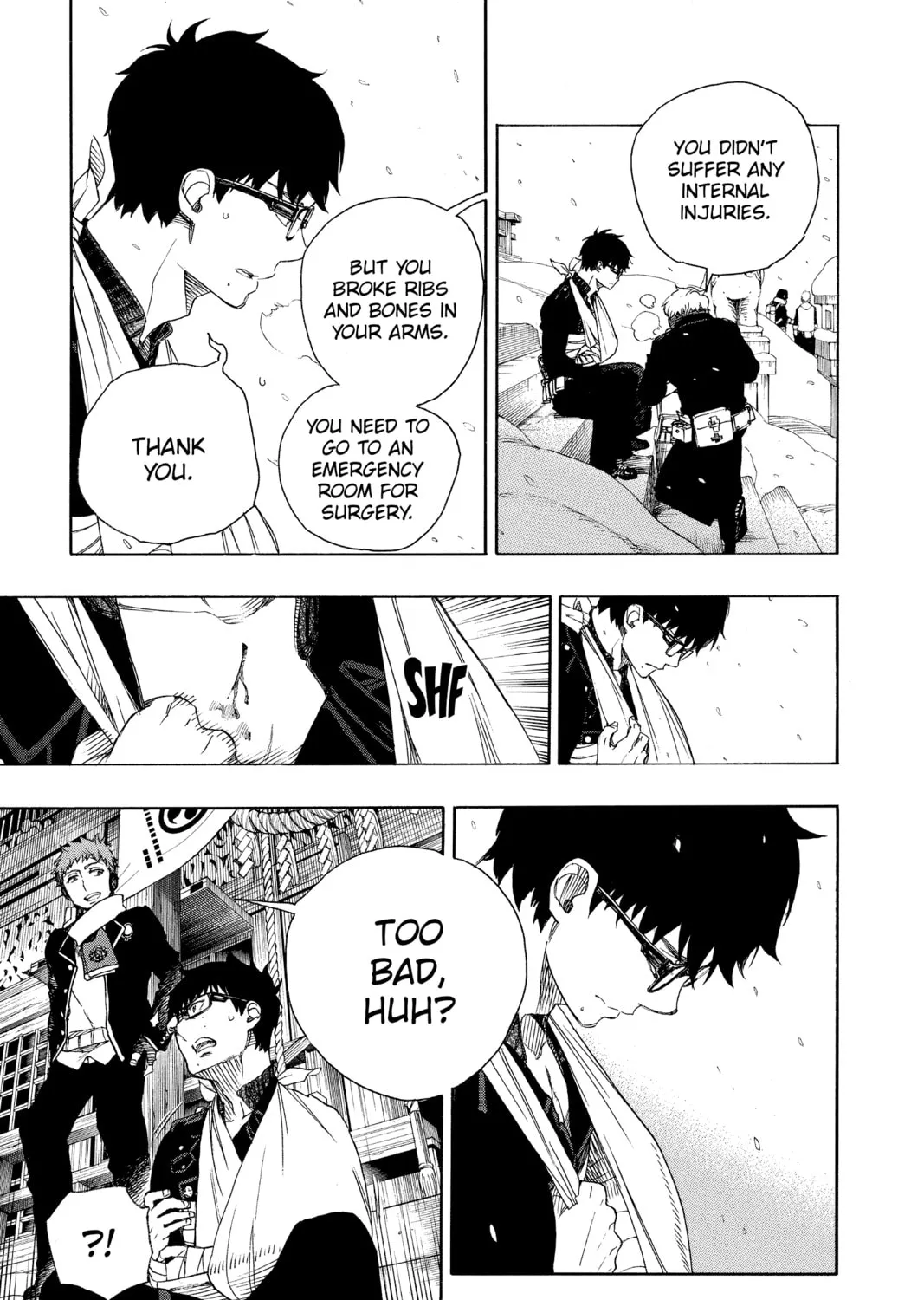 Read Blue Exorcist chapter 80 image 24 on Lezhin