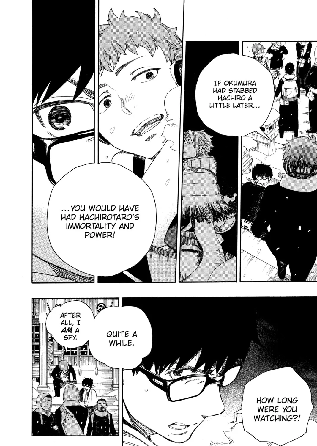 Read Blue Exorcist chapter 80 image 26 on Lezhin