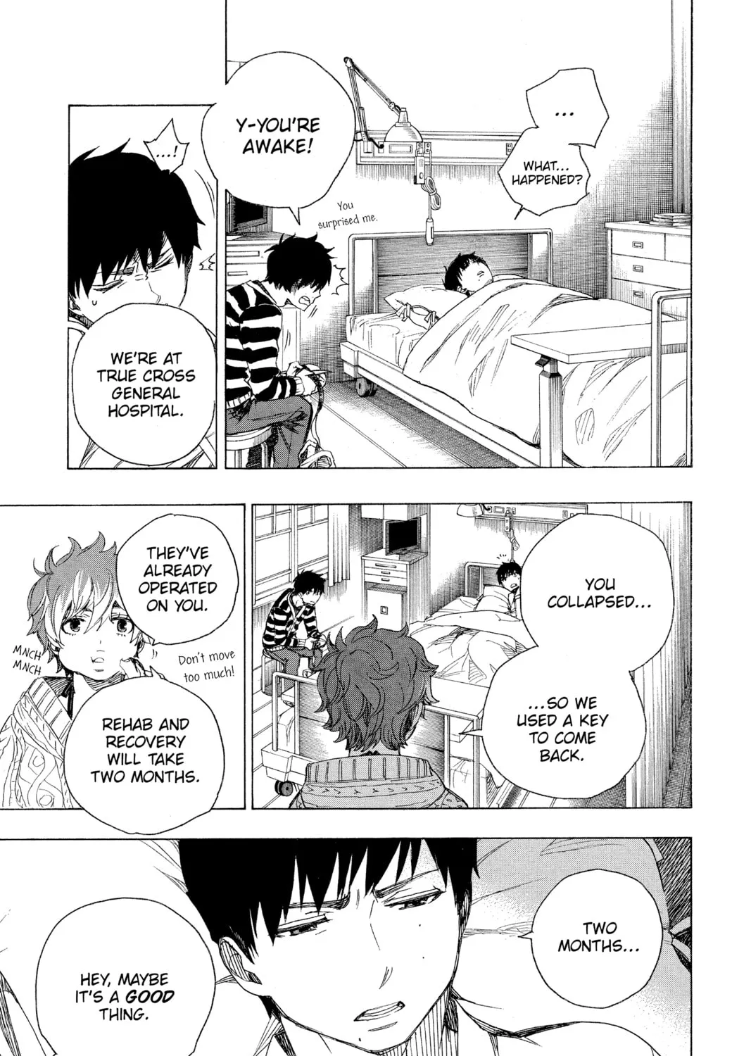Read Blue Exorcist chapter 80 image 36 on Lezhin