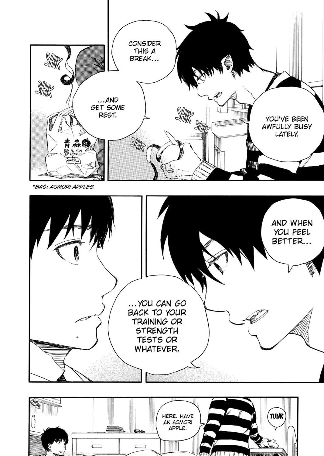 Read Blue Exorcist chapter 80 image 38 on Lezhin