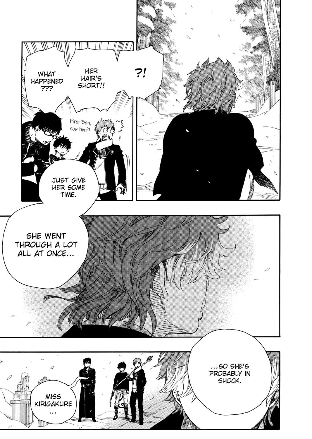 Read Blue Exorcist chapter 80 image 4 on Lezhin