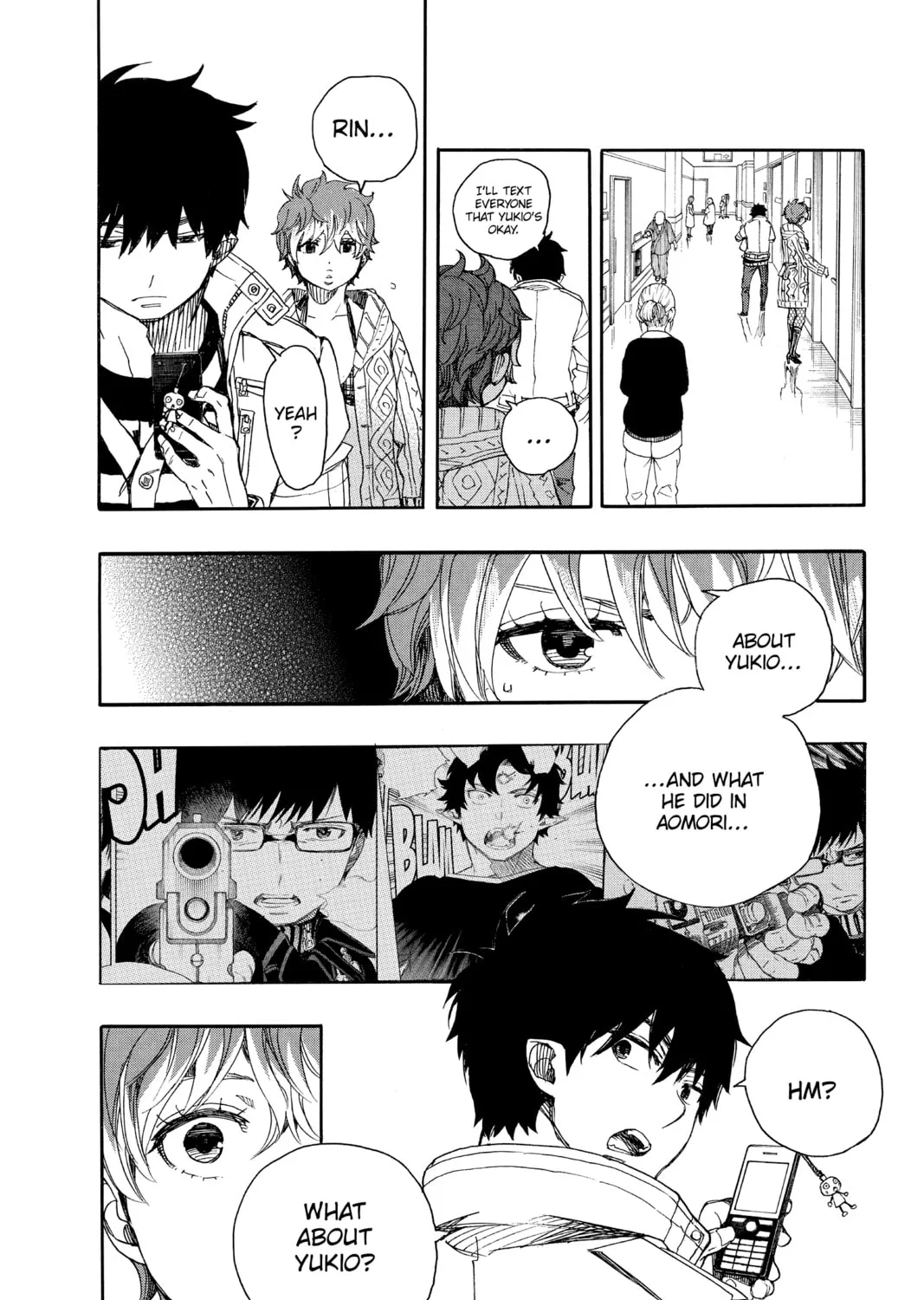 Read Blue Exorcist chapter 80 image 42 on Lezhin