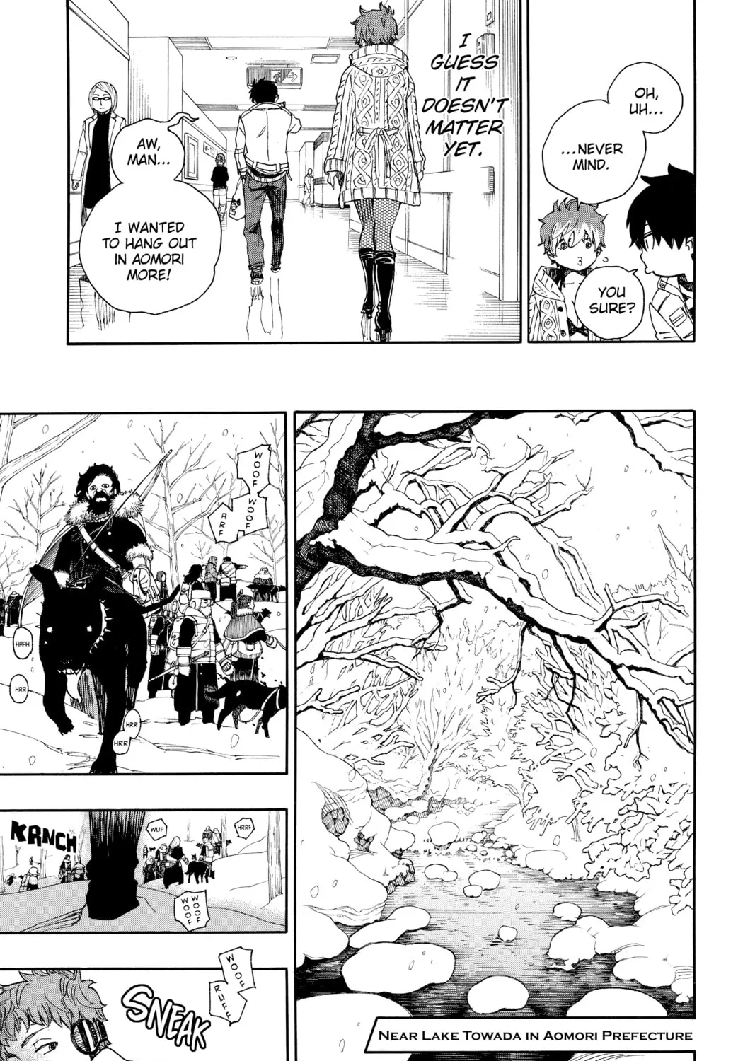 Read Blue Exorcist chapter 80 image 44 on Lezhin