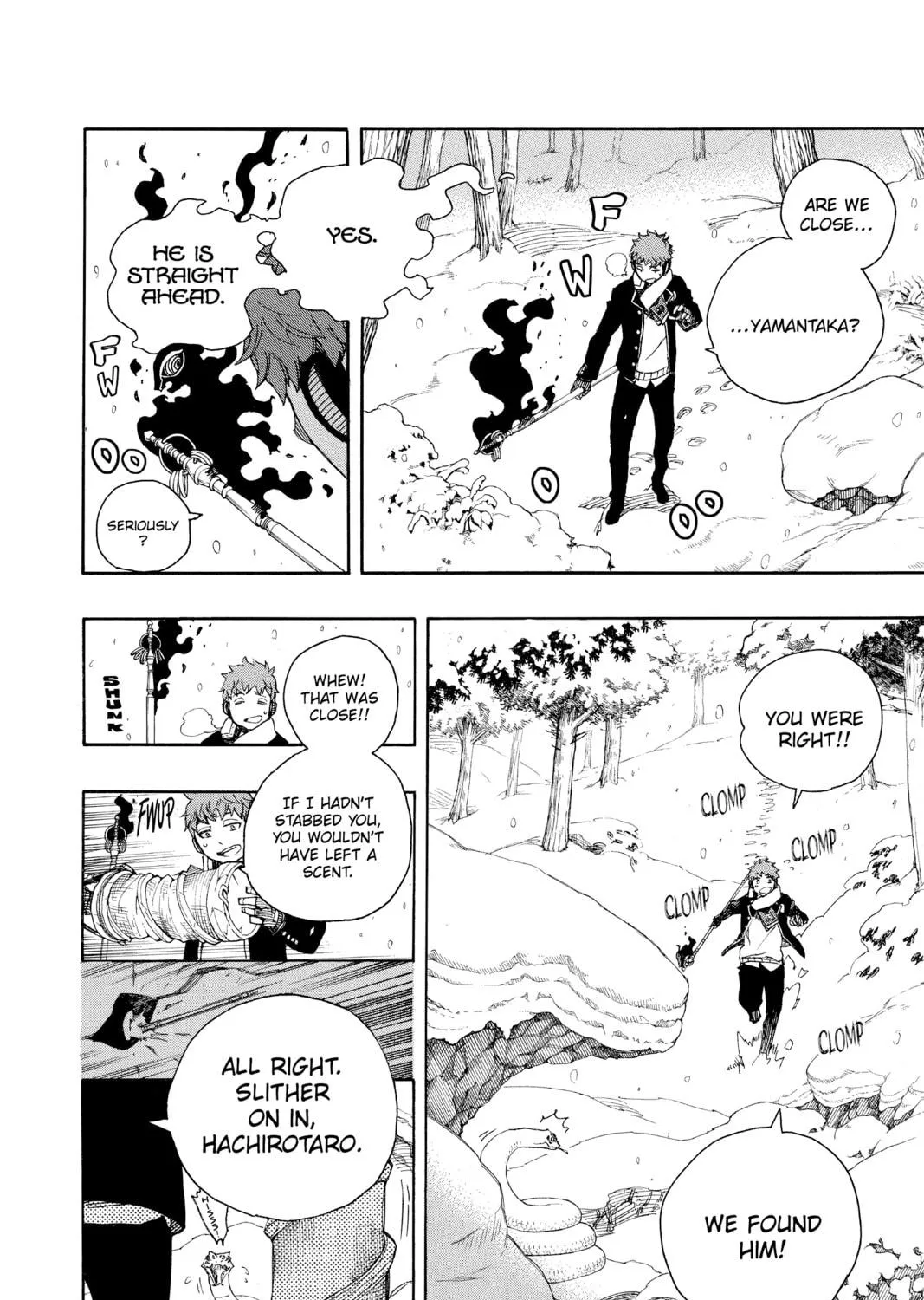 Read Blue Exorcist chapter 80 image 46 on Lezhin