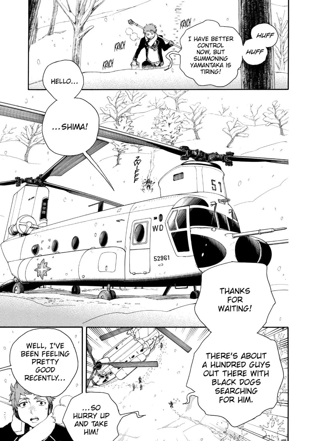Read Blue Exorcist chapter 80 image 48 on Lezhin