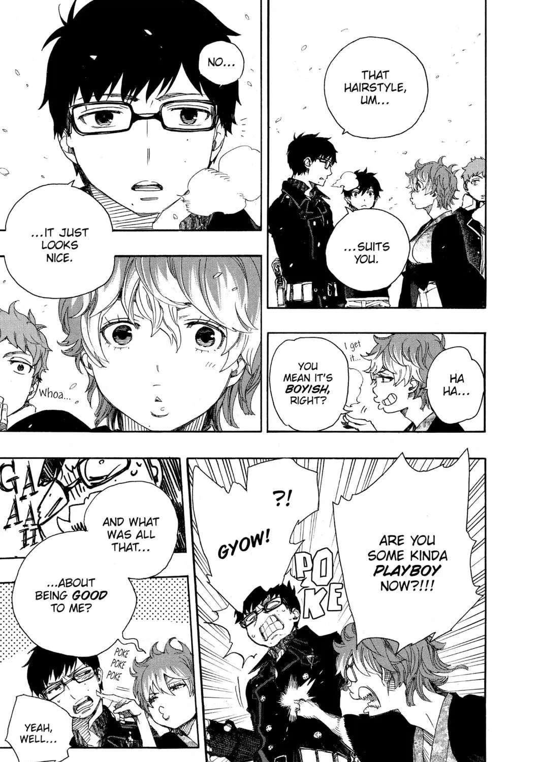 Read Blue Exorcist chapter 80 image 8 on Lezhin