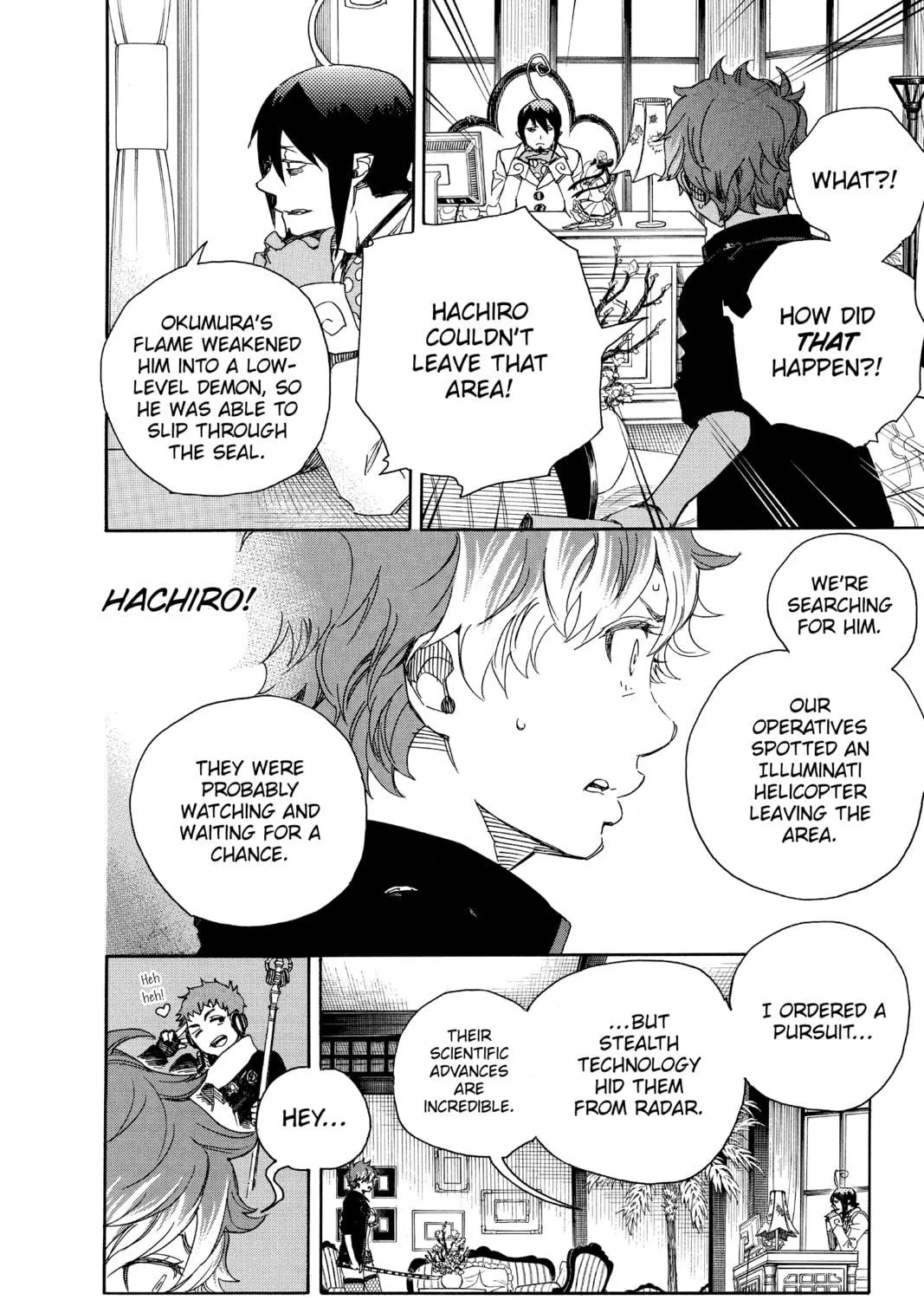 Read Blue Exorcist chapter 81 image 10 on Lezhin
