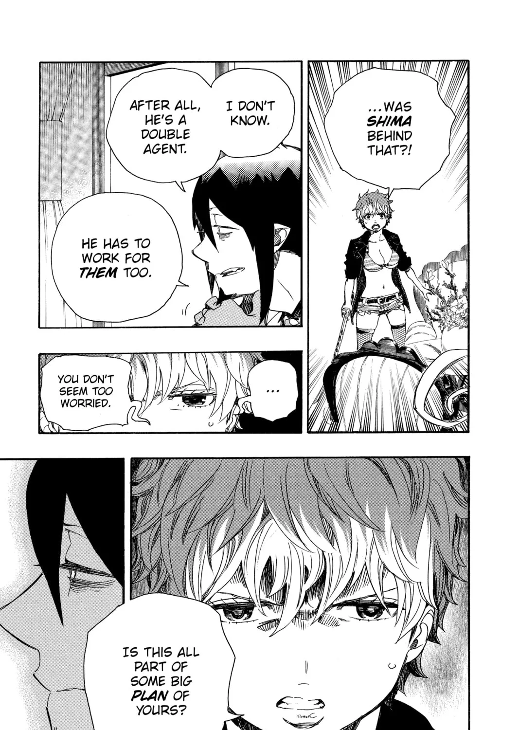 Read Blue Exorcist chapter 81 image 12 on Lezhin