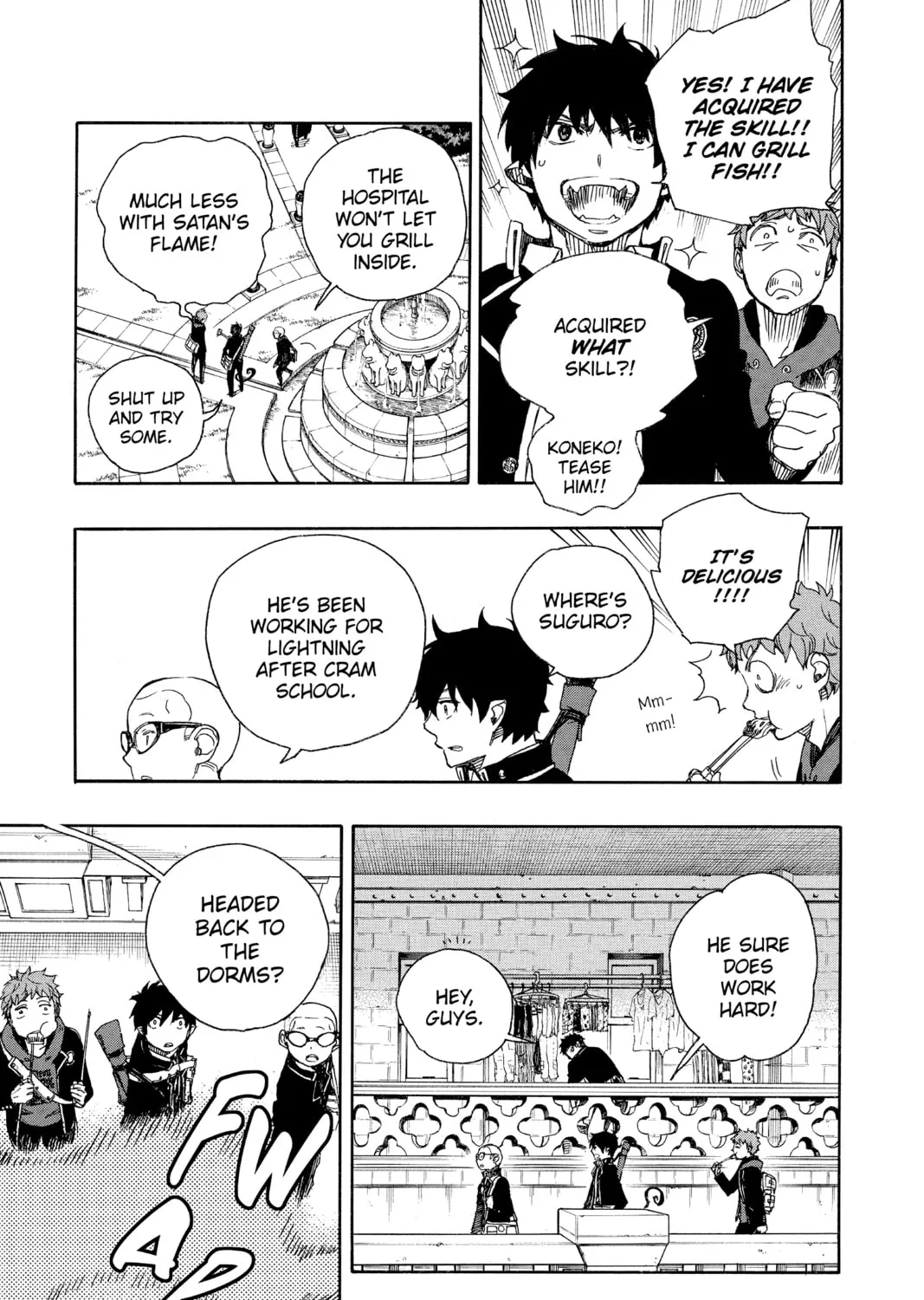 Read Blue Exorcist chapter 81 image 20 on Lezhin