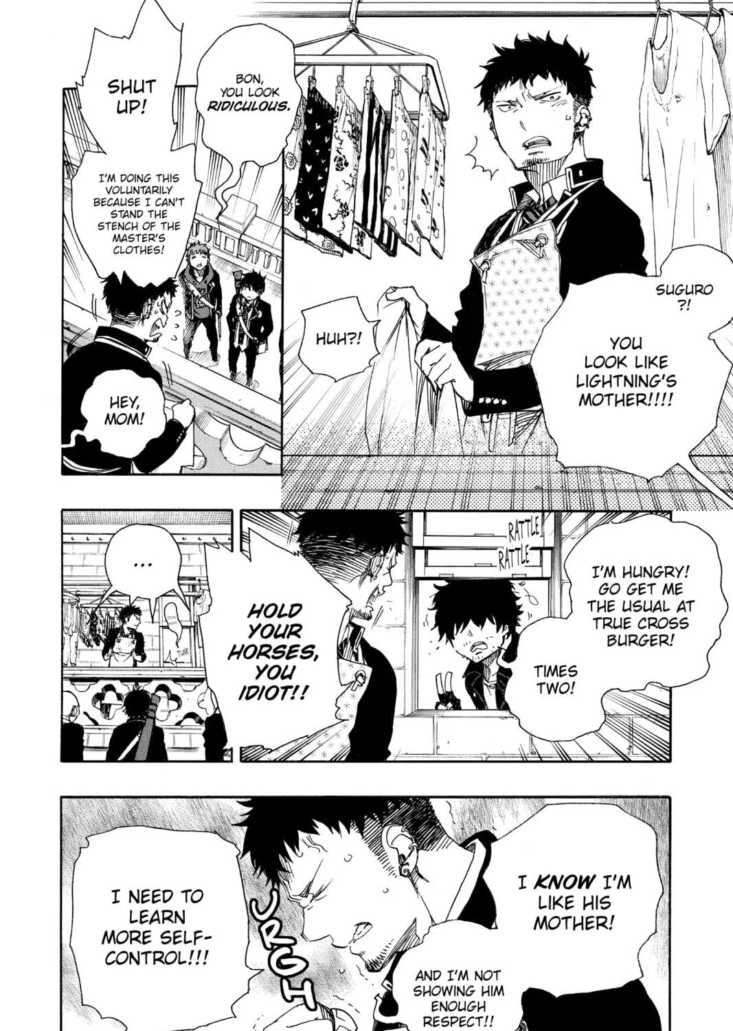 Read Blue Exorcist chapter 81 image 22 on Lezhin