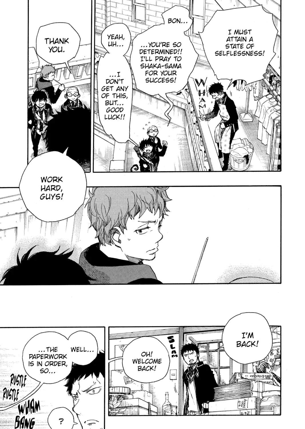 Read Blue Exorcist chapter 81 image 24 on Lezhin