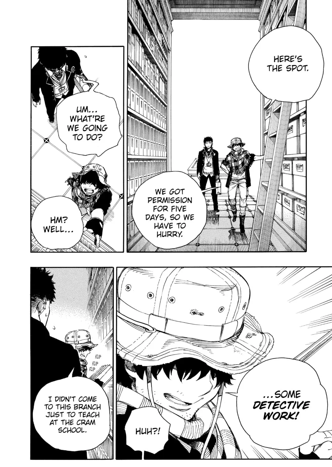 Read Blue Exorcist chapter 81 image 32 on Lezhin