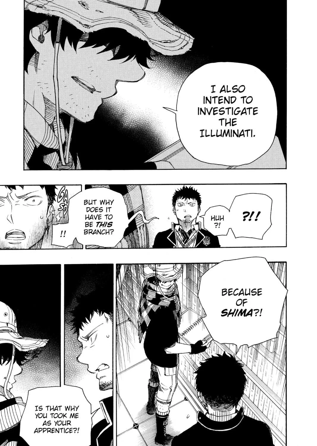 Read Blue Exorcist chapter 81 image 34 on Lezhin